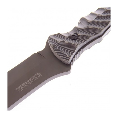 MTX8064 MTECH EXTREME CUCHILLO TACTICO FILO PLANO CON FUNDA