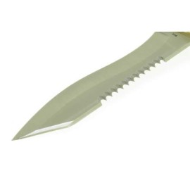 Ni5003 Nieto Cuchillo Aventurero Survival Filo Plano C/fnda