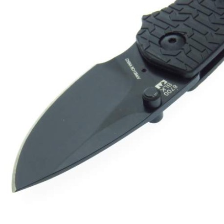 Ks8700blk Kershaw Shuffle Black Navaja Filo Plano C clip