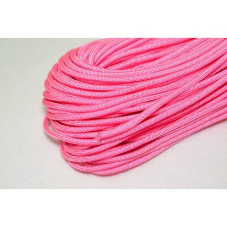 RG1029H ROLLO PARACHUTE CORD PARACORD ROSA BEBE