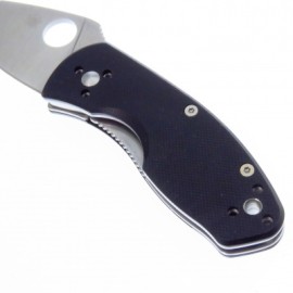 SC148GP SPYDERCO AMBITIOUS FILO PLANO LINERLOCK CON CLIP