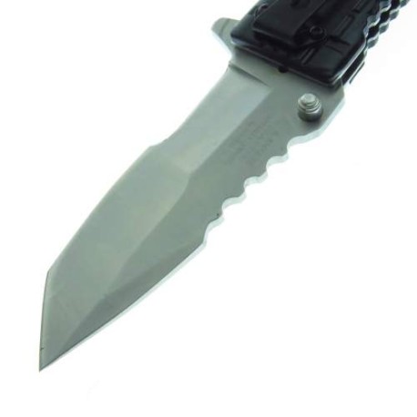 Usma1056sb Mtech Us Marines Navaja Tactica Asistida Led Clip