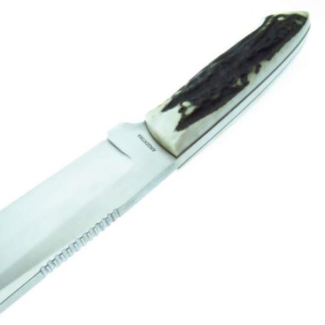 Bo02ba309h Boker Arbnolito Cuchillo Caza Asta De Venado Fnda