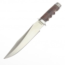 BOM02MB565 BOKER MAGNUM GIANT BOWIE CON FUNDA Y PIEDRA