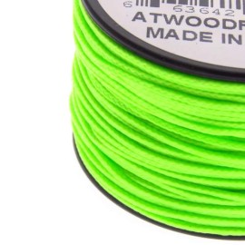 Rg1284 Rollo Parachute Cord Paracord Micro Cord Verde Neon