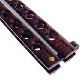 Bfr772 Best Flik Butterfly Negra Navaja Balisong Economica