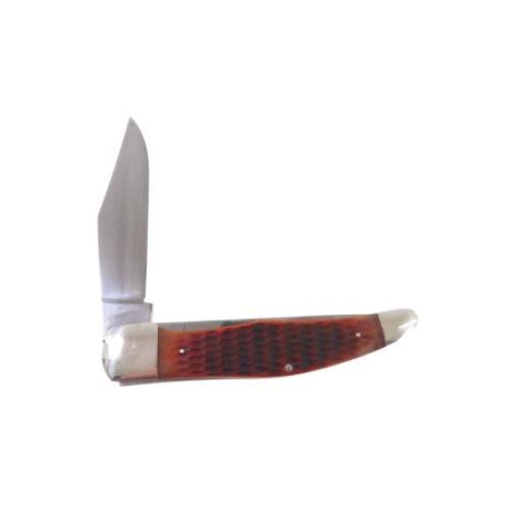 Bo110273 Boker Folding Hunter 2 Hojas Hueso Cafe Sin Bloqueo