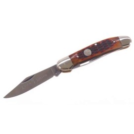 BO110723 BOKER COPPERHEAD OLD STAMP HUESO ANTIGUO RESACADO