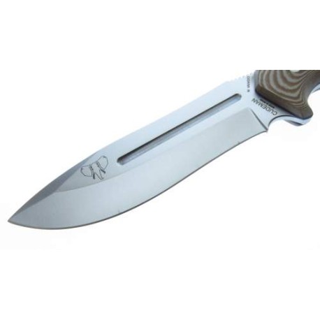 Cu126x Cudeman Spartan Cuchillo Supervivencia Fnda Piel Cafe