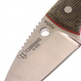 Cu200f Cudeman Cuchillo Yoda De Cuello C fda Piel