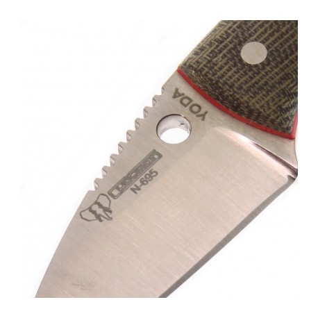 Cu200f Cudeman Cuchillo Yoda De Cuello C fda Piel