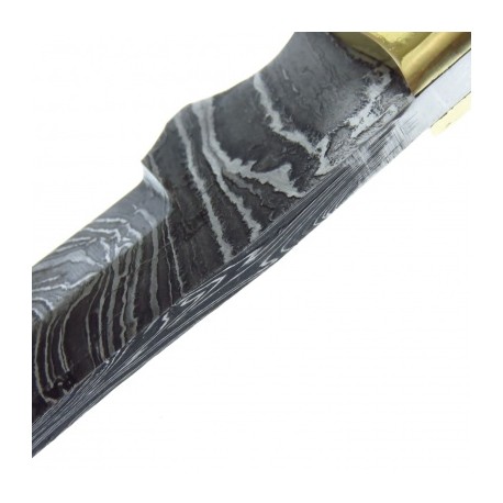 Dm1045 Dm Cuchillo Mountain Hunter De Caceria Damasco Cfda