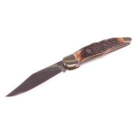 BO4021 BOKER FOLDING HUNTER ASTA DE VENADO CON BLOQUEO Y FUNDA