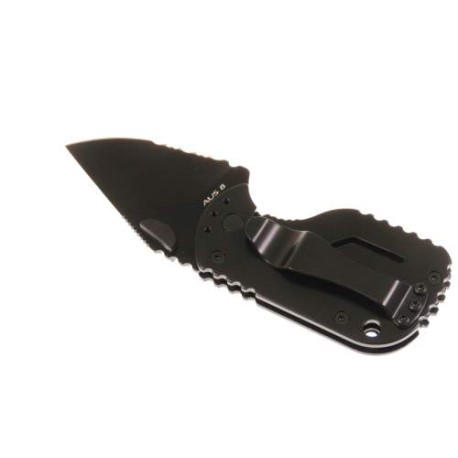 BOP01BO586 Boker Magnum Navaja Subcom Hoja Negra Filo Combo BOP01BO586