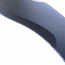 KA1249 KABAR KUKRI FILO LISO FUNDA NYLON PIEL