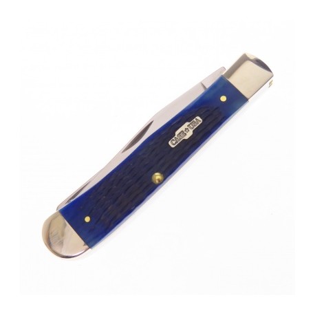 CA2800 CASE TRAPPER BLUE HUESO RESACADO 2 HOJAS