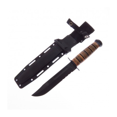 KA5018 KABAR USMC FULL SIZE KNIFE PUNTA CLIP COMBO